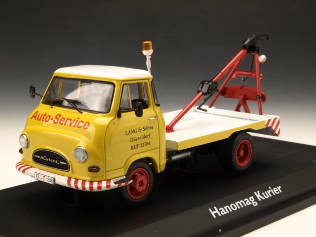 Schuco/シュコー ハノマク 事故処理トラック LANG & Sohne イエロー