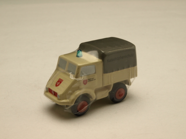 Schuco/シュコー ウニモグ 401 [マルタ奉仕協会50周年記念] ベージュ/グレイ