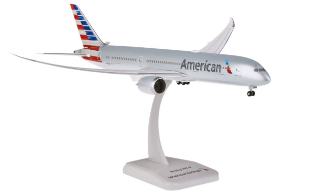 HoganWings/ホーガンウイングス  B787-9  アメリカン航空  WIFIアンテナ付_x000D_ランディングギア・スタンド付属