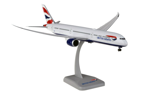 HoganWings/ホーガンウイングス  B787-10 ブリティッシュ・エアウェイズランディングギア・スタンド付属