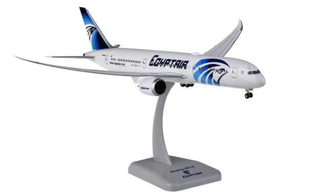 HoganWings/ホーガンウイングス  Boeing 787-9 エジプト・エア WIFIアンテナランディングギア・スタンド付属