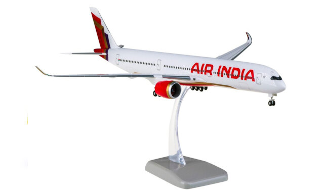 HoganWings/ホーガンウイングス A350-1000 エア・インディアランディングギア、スタンド付属