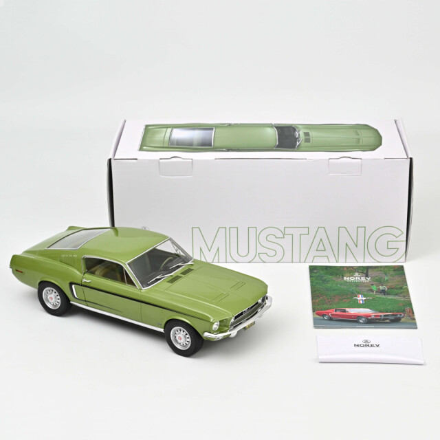 NOREV/ノレブ  フォード マスタング ファストバック GT 1968 メタリックライトグリーン