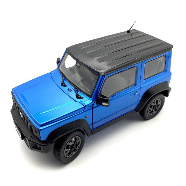 BM CREATIONS スズキ ジムニー (JB74) 2018 ブリスクブルーメタリック/ブラックトップ LHD