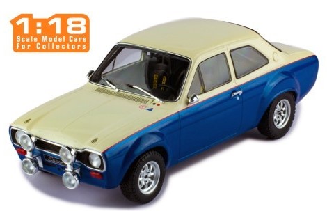 ixo/イクソ フォード エスコート MK1 RS 1600 1974 ブルー/パールホワイト