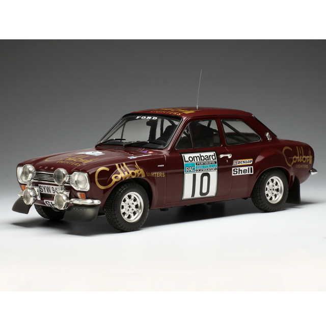 ixo/イクソ フォード エスコート MK1RS 1600 1974 RACラリー #10 H.Mikkola/J.Davenport