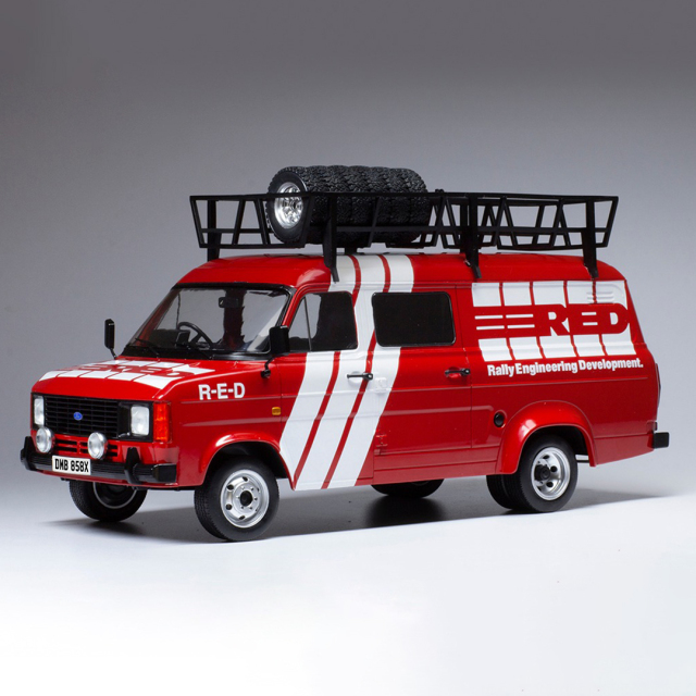 ixo/イクソ  フォード トランジット MK II 1985 R.E.D アシスタントカー
