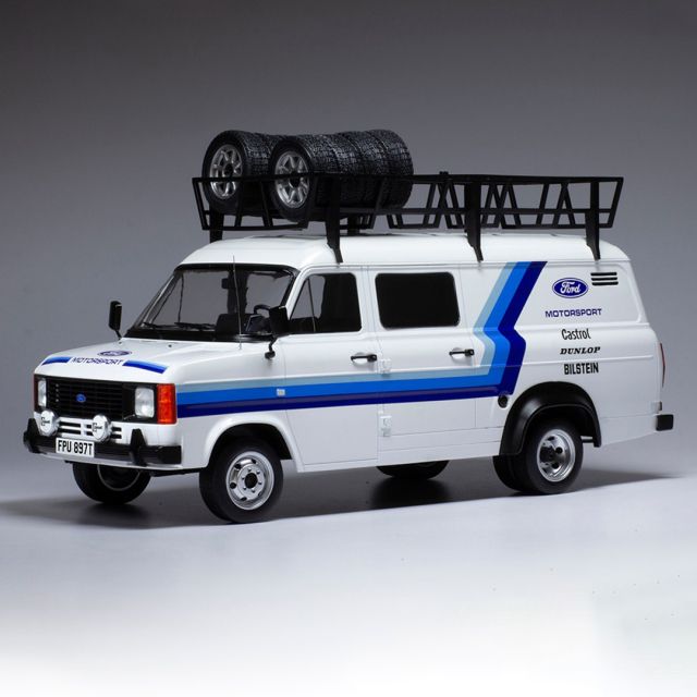 ixo/イクソ  フォード トランジット MK II Team FORD  ルーフラック付