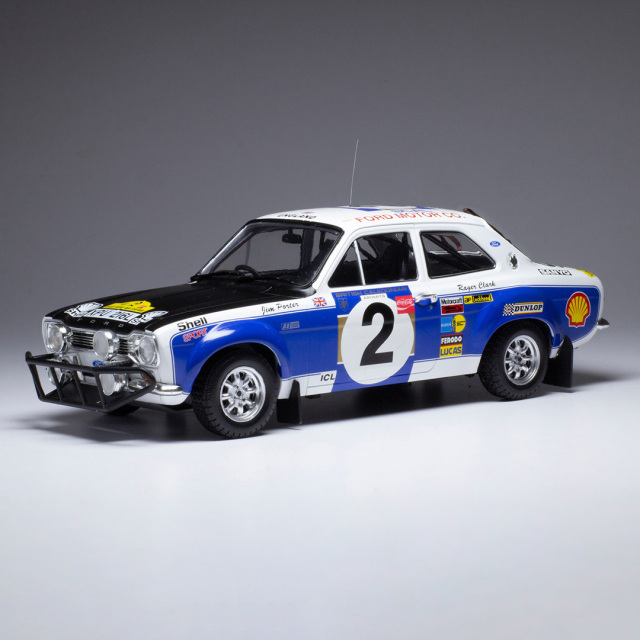 ixo/イクソ  フォード エスコート MK1 RS 1600 1973年サファリラリー #2 R.Clark/J.Porter