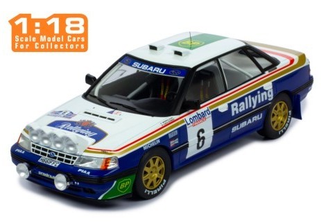 ixo/イクソ  スバル レガシー RS 1991年RACラリー #6 M.Alen/I.Kivimaki