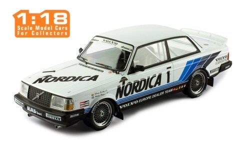 ミニカー　1/18 ボルボ 240 ターボ 1986年ブルノETCC #1 J.Cecotto/A.Olofsson [18RMC087] ixo/イクソ ボルボ 240 ターボ 1986年ブルノETCC #1 J.Cecotto/A