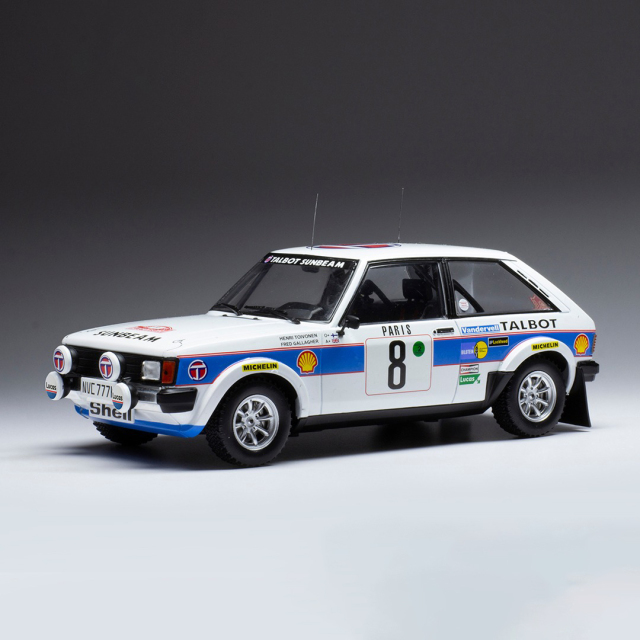 ixo/イクソ タルボ サンビーム ロータス 1981年モンテカルロラリー #8 H.Toivonen/F.Gallagher