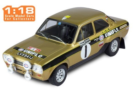 ixo/イクソ  フォード エスコート MK1 RS 1600 1972年ウェールズラリー #1 R.Clark/J.Porter