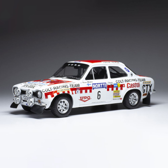ixo/イクソ  フォード エスコート MK I RS 1600 1974年1000湖ラリー #6 H.Mikkola/J.Davenport