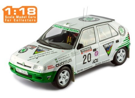ixo/イクソ  シュコダ フェリシア キットカー 1995年RACラリー #20 S.Blomquist/B.Melander