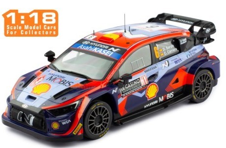 ixo/イクソ  ヒョンデ i20 N RALLY1 2023年モンテカルロラリー #6 D.Sordo/C.Carrera