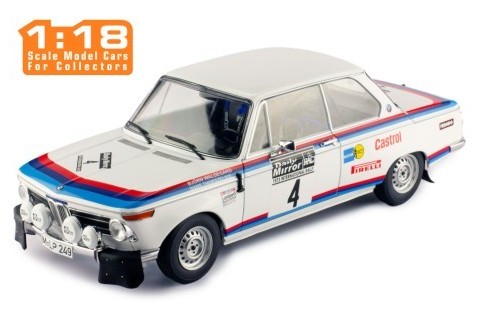 ixo/イクソ  BMW 2002 73RACラリー　#4 B.Waldegard/H.Thorszelius