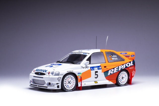 ixo/イクソ  フォード エスコート WRC 1997年 アクロポリスラリー 優勝 #5 C.Sainz/L.Moya