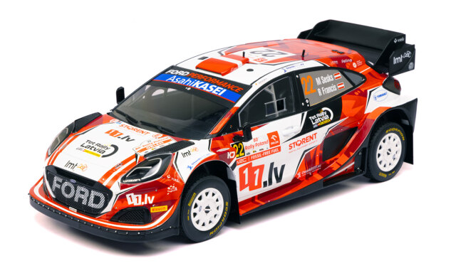 ixo/イクソ  フォード プーマ ラリー1 ハイブリッド 2024年 ラリーポーランド #22 M.Sesks/R.Francis 