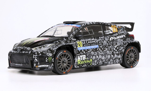 ixo/イクソ  トヨタ GR ヤリス Rally2 2025年 ラリーモンテカルロ #20 O.Solberg/E.Edmondson