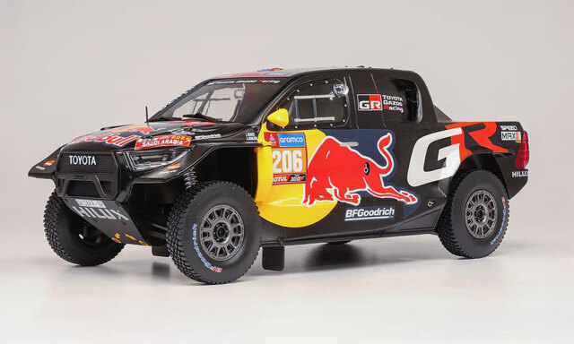 ixo/イクソ トヨタ GR DKR ハイラックス T1U(2024) 2024年 ダカールラリー #206 L.Moraes/A.Monleon