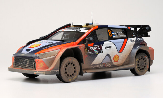 ixo/イクソ  ヒョンデ i20 N Rally1 2025年 ラリーケニア #8 O.Tanak/M.Jarveoja
