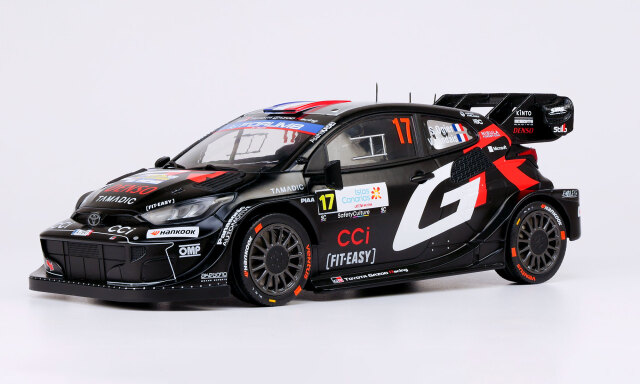 ixo/イクソ  トヨタ GR ヤリス ラリー1 2025年 ラリー・イスラス・カナリアス #17 S.Ogier/V.Landals