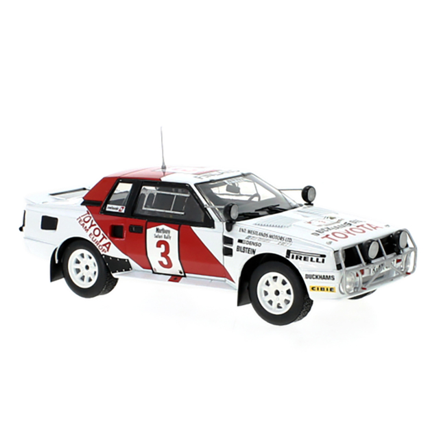 ixo/イクソ トヨタ セリカ ツインカムターボ (TA64) 1985年サファリラリー #3 B.Waldegard/H.Thorszelius