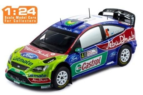 ixo/イクソ  フォード フォーカス RS WRC 2009年サルデーニャ ラリー 優勝 #4 J-M.Latvalla/M.Anttila