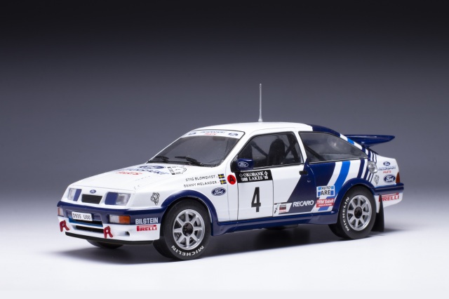 ixo/イクソ  フォード シエラ RS コスワース 1988年1000湖ラリー #4 S.Blomquist/B.Melander