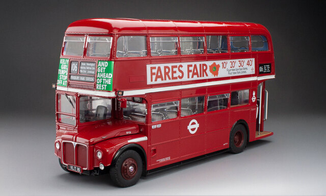 SunStar/サンスター  ルートマスターバス RM16-VLT 16 レッド