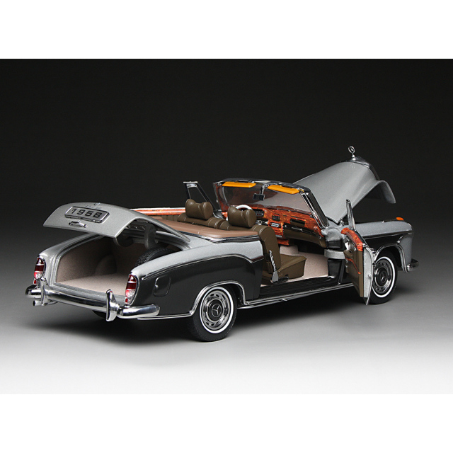 SunStar/サンスター MB 220 SE カブリオレ 1960 グレー/ダークグレー
