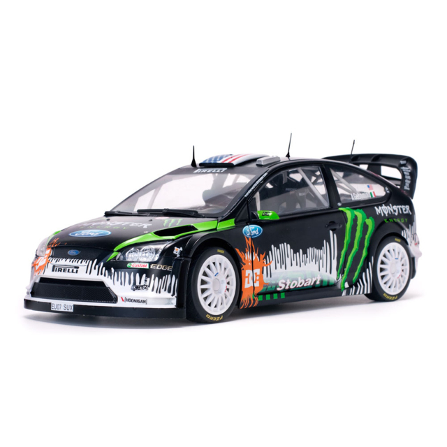 SunStar/サンスター フォード  フォーカス RS 2010年ラリーディショーカースル・クームKen Block  