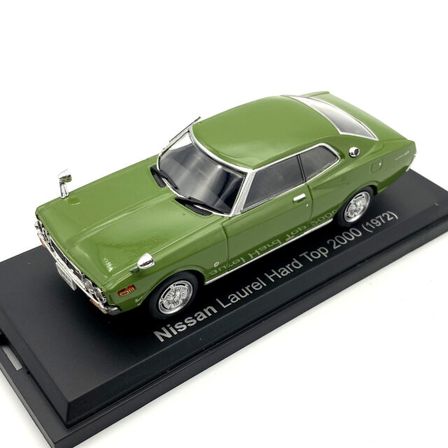 エブロ 1/43 日産 ローレル ハードトップ SGX 1972 グリーン