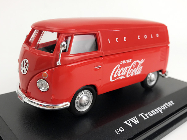 Coca-Cola VW カーゴ バン 1962 レッド  Ice Cold