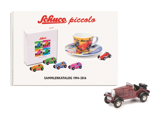 Schuco/シュコー ピッコロセット メルセデス・ベンツ SSKL ＆ コレクターカタログ 1994-2016