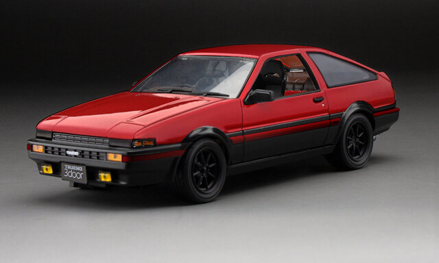 SunStar/サンスター  トヨタ スプリンター トレノ GT Apex (AE86) レッド/ブラック