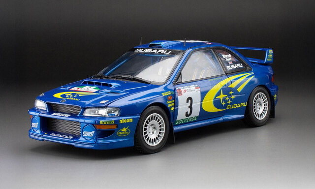 SunStar/サンスター  スバル インプレッサ S5 WRC 1997年 RAC ラリー ウィナー #3 C.マクレー / N.グリスト