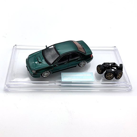 Mini-Z】インプレッサにLED電飾ライトを付けるにはボディに穴を
