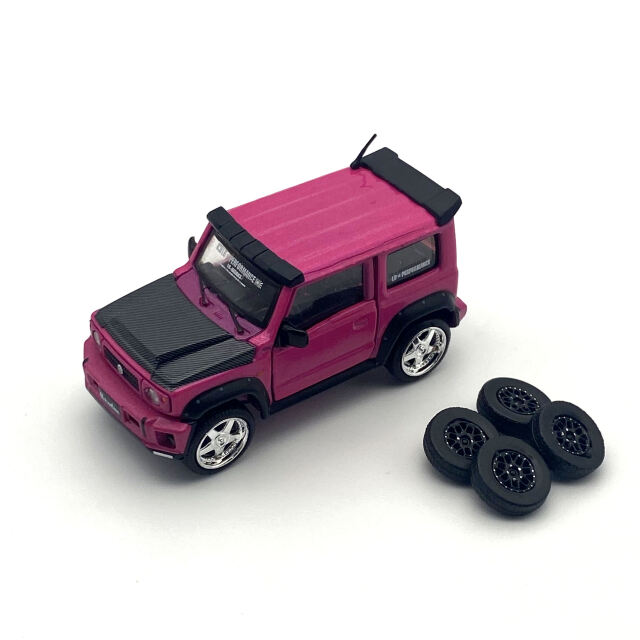 BM CREATIONS lb☆nation SUZUKI G mini グリッターダークピンク LHD (ブリスターパック)