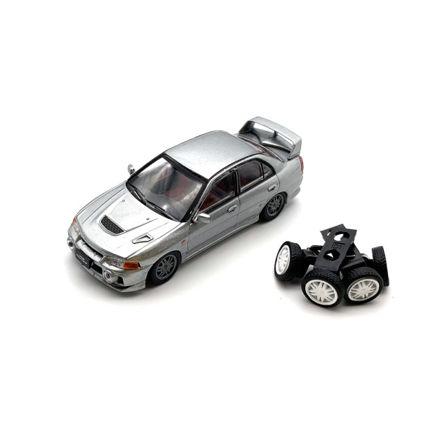 BM CREATIONS 三菱 ランサー Evo.IV シルバー LHD