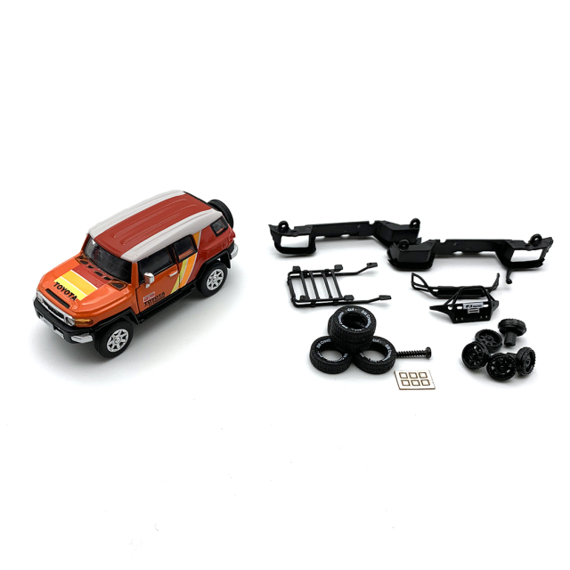 /64 TM TIMEMICROトヨタFJクルーザー マルボロフィギュア付き 新品 TM Time Micro 1/64 トヨタ FJクルーザー Toyota FJ