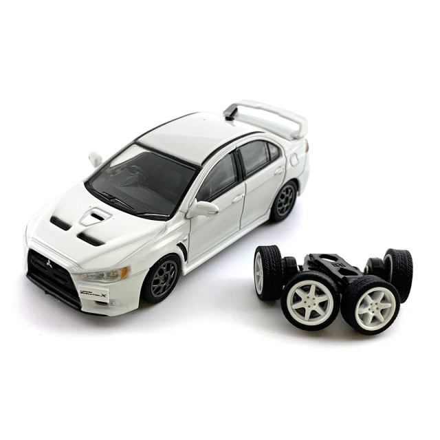 BM CREATIONS  三菱 ランサー EVO X ホワイト (RHD)
