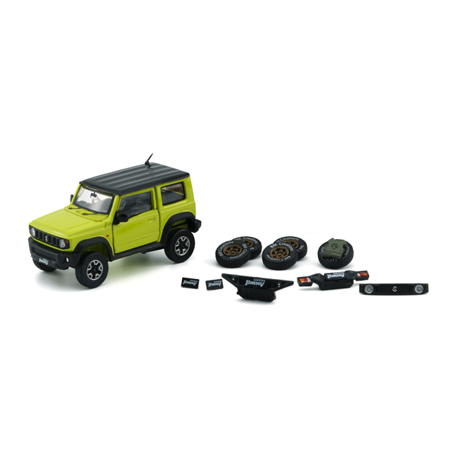 BM CREATIONS  スズキ ジムニー (JB74) 2019 キネティックイエロー/ブラックトップ RHD