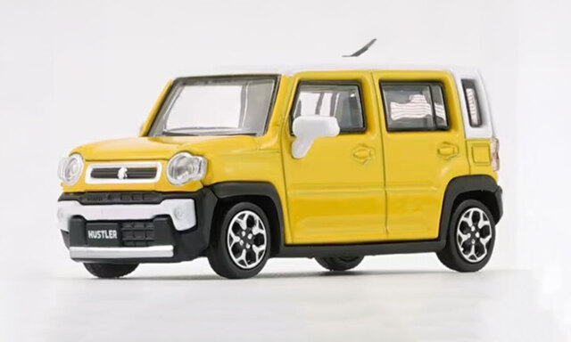 BM CREATIONS  スズキ ハスラー 2019 アクティブイエロー/ホワイトトップ RHD