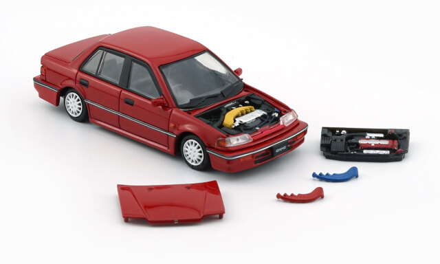 BM CREATIONS ホンダ シビック EF2 1991 レッド (RHD)