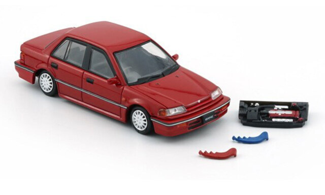 BM CREATIONS  ホンダ シビック EF2 1991 レッド (LHD)