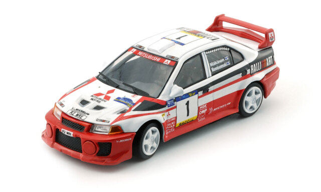 BM CREATIONS 三菱ランサーエボリューションV グループA1998年カタリューニャラリー #1 T.マキネン