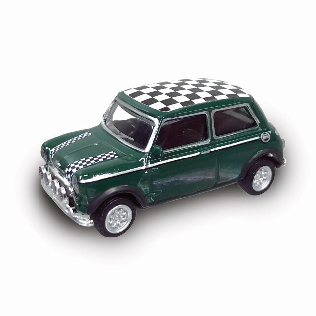 Cararama/カララマ ミニクーパー レーシング ブリティッシュグリーン