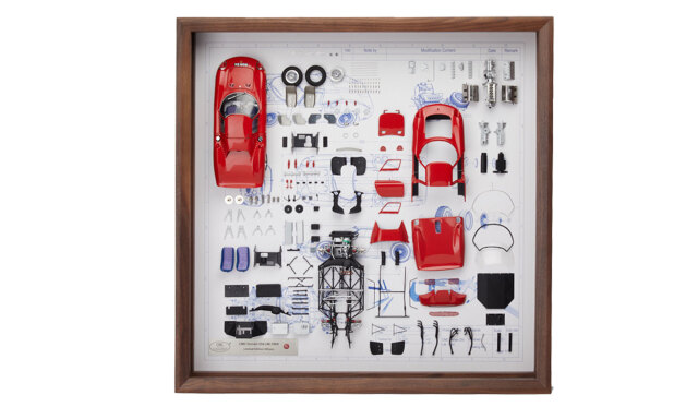 CMC/シーエムシー モデルアートパーツディスプレイ フェラーリ250 LM